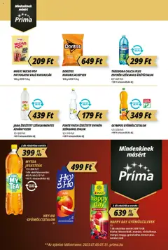 CBA Príma akciós ujság - amely érvényes a következő dátumtól: 17.07.2025 | Oldal: 8