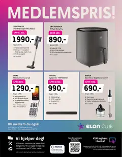 Forhåndsvisning av Elon kundeavis gyldig fra 26.01.2026 | Side: 12 | Produkter: Airfryer, Skjerm, Pc, Суміш дитяча