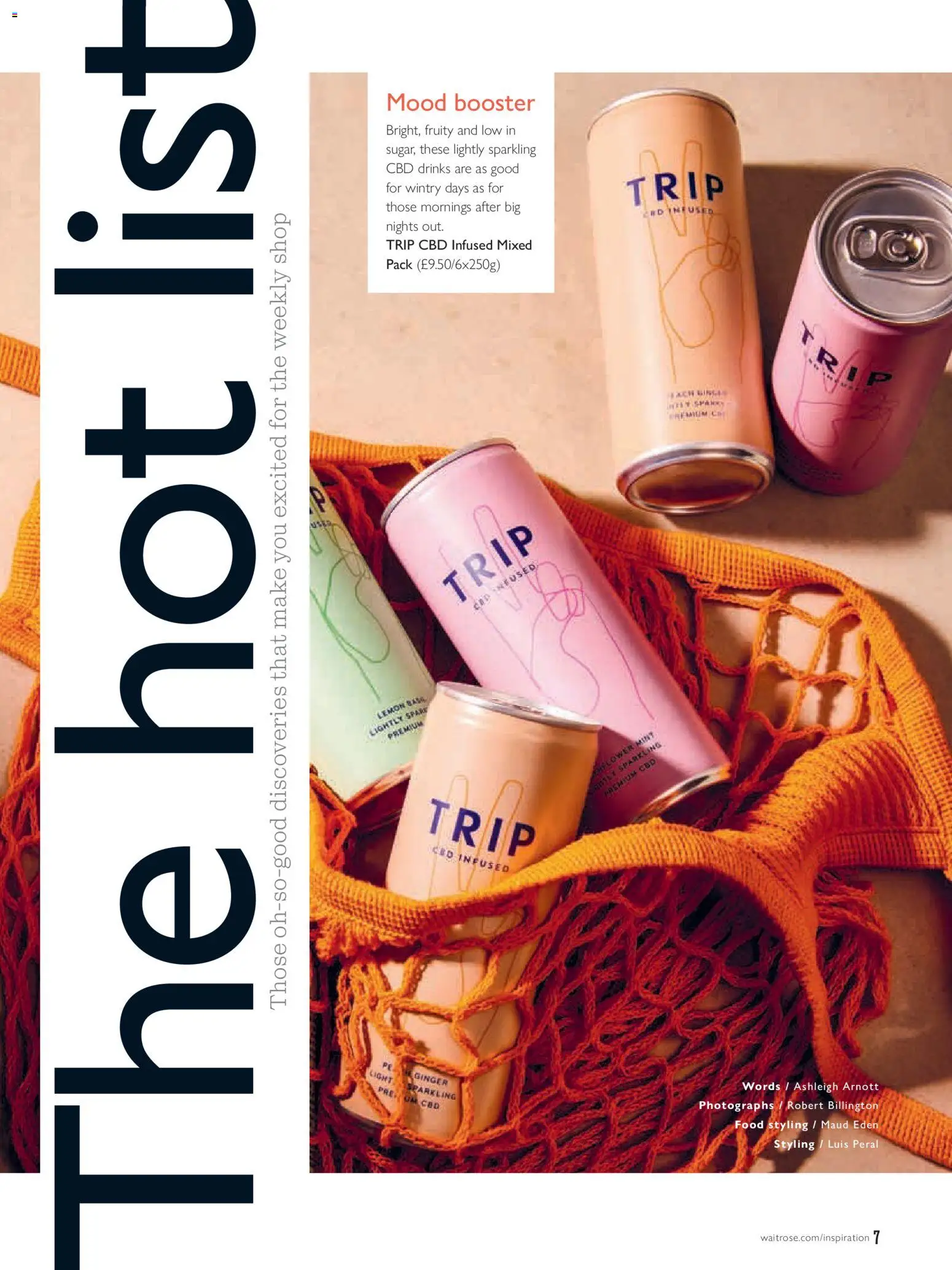 {H1} | Page: 7 | Products: Mint, Keksajt, Lemon