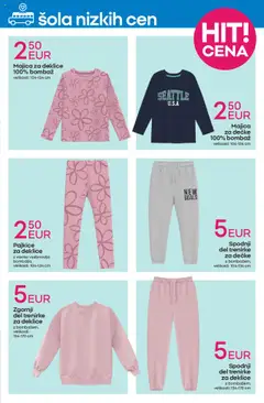 Pepco katalog │ velja od 21.08.2025 | Stran: 3 | Izdelki: Pajkice, Majica