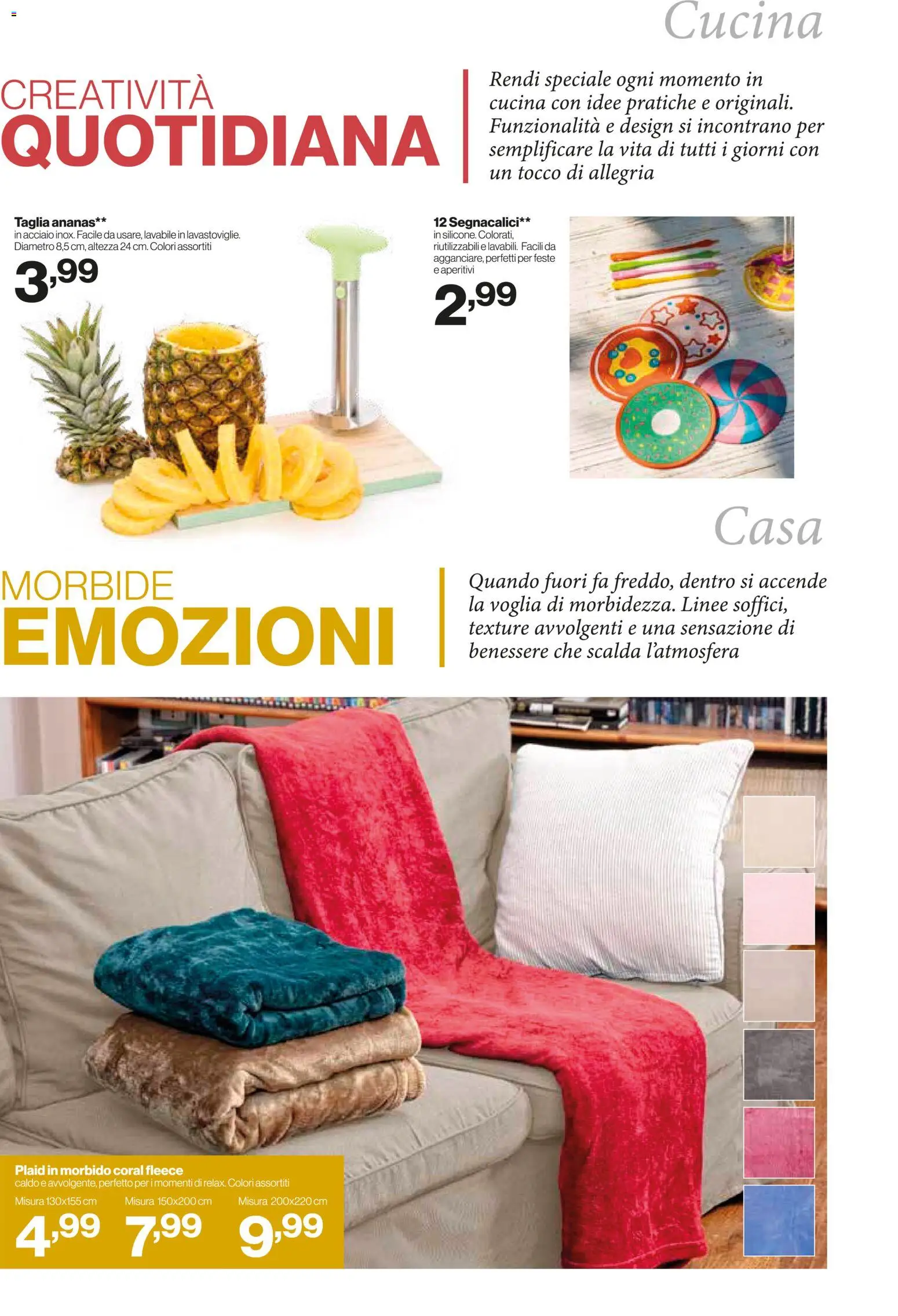 Volantino IN's del 19.11.2025 | Pagina: 22 | Prodotti: Plaid, Ananas