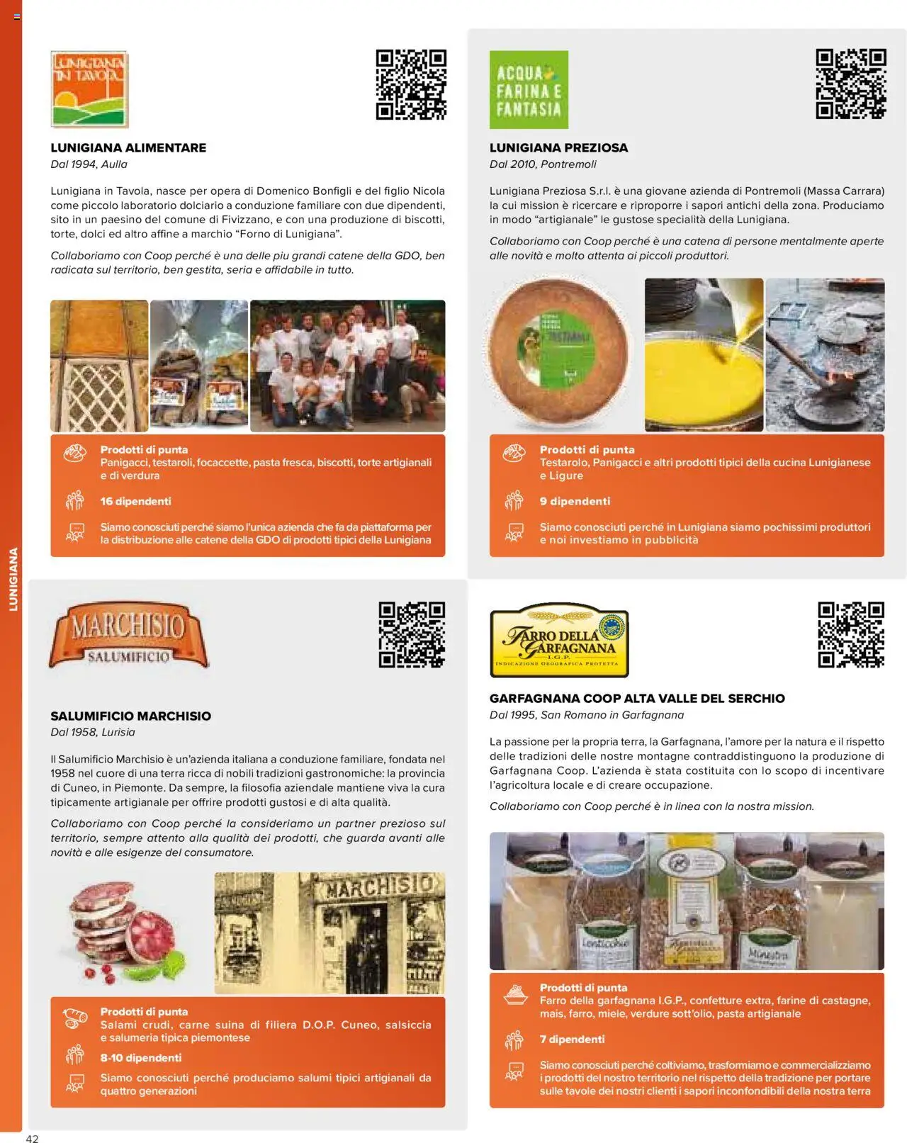 Volantino COOP del 09.10.2025 | Pagina: 42 | Prodotti: Acqua, Verdure, Salsiccia, Terra