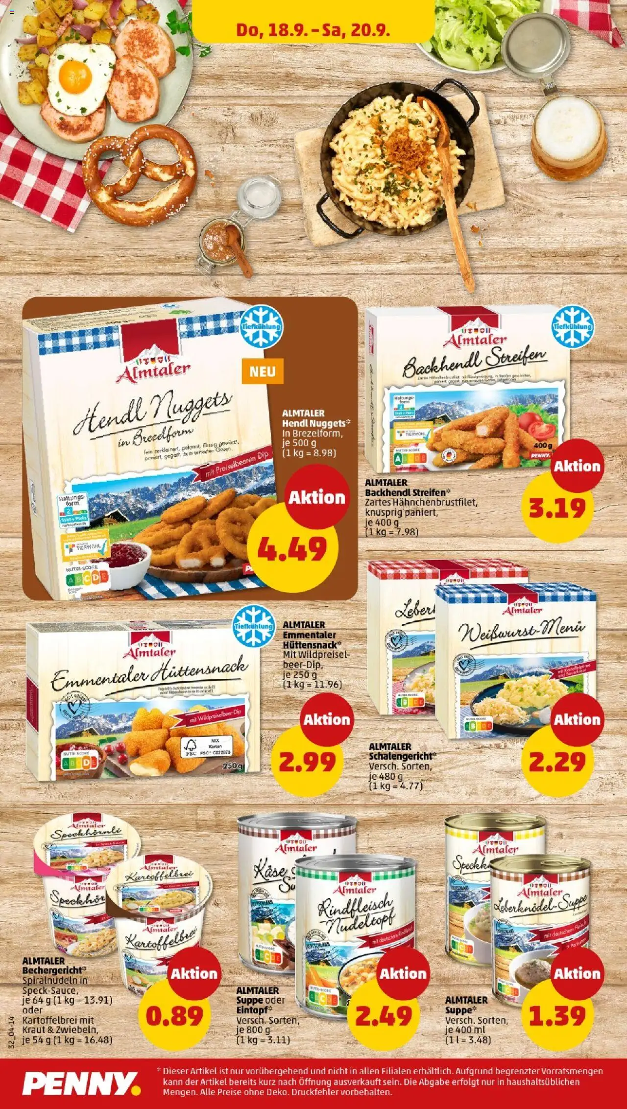 Penny - Baden-Württemberg – gültig ab 15.09.2025 | Seite: 34 | Produkte: Käse, Weißwurst, Kraut, Rindfleisch