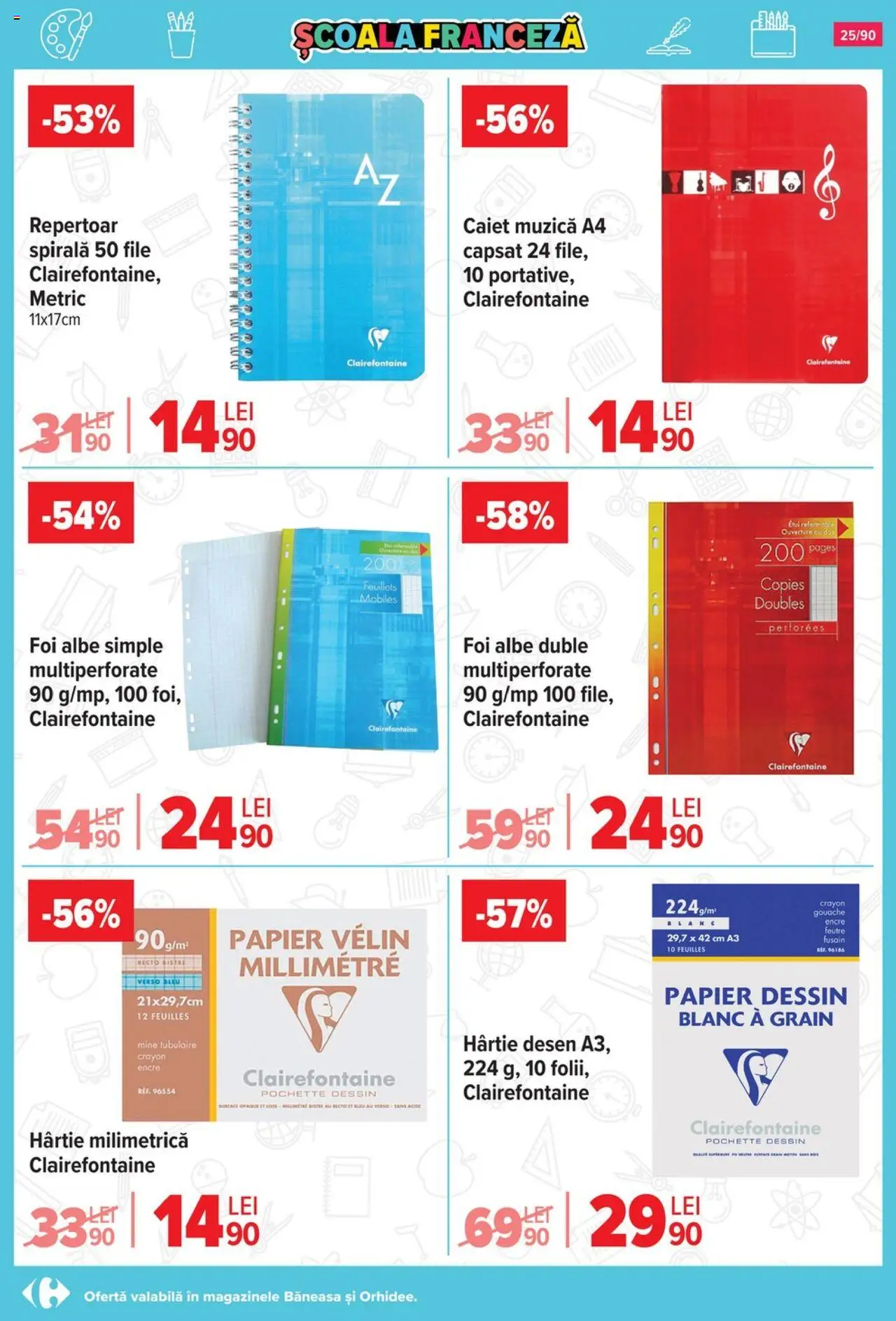 Carrefour catalog - Începe școala – valabil de la 13.08.2025 | Pagină: 26