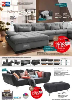 Zurbrüggen Prospekt 	 ab 13.12.2025 gültig | Seite: 2 | Produkte: Wohnlandschaft, Bigsofa, Hocker, Kissen