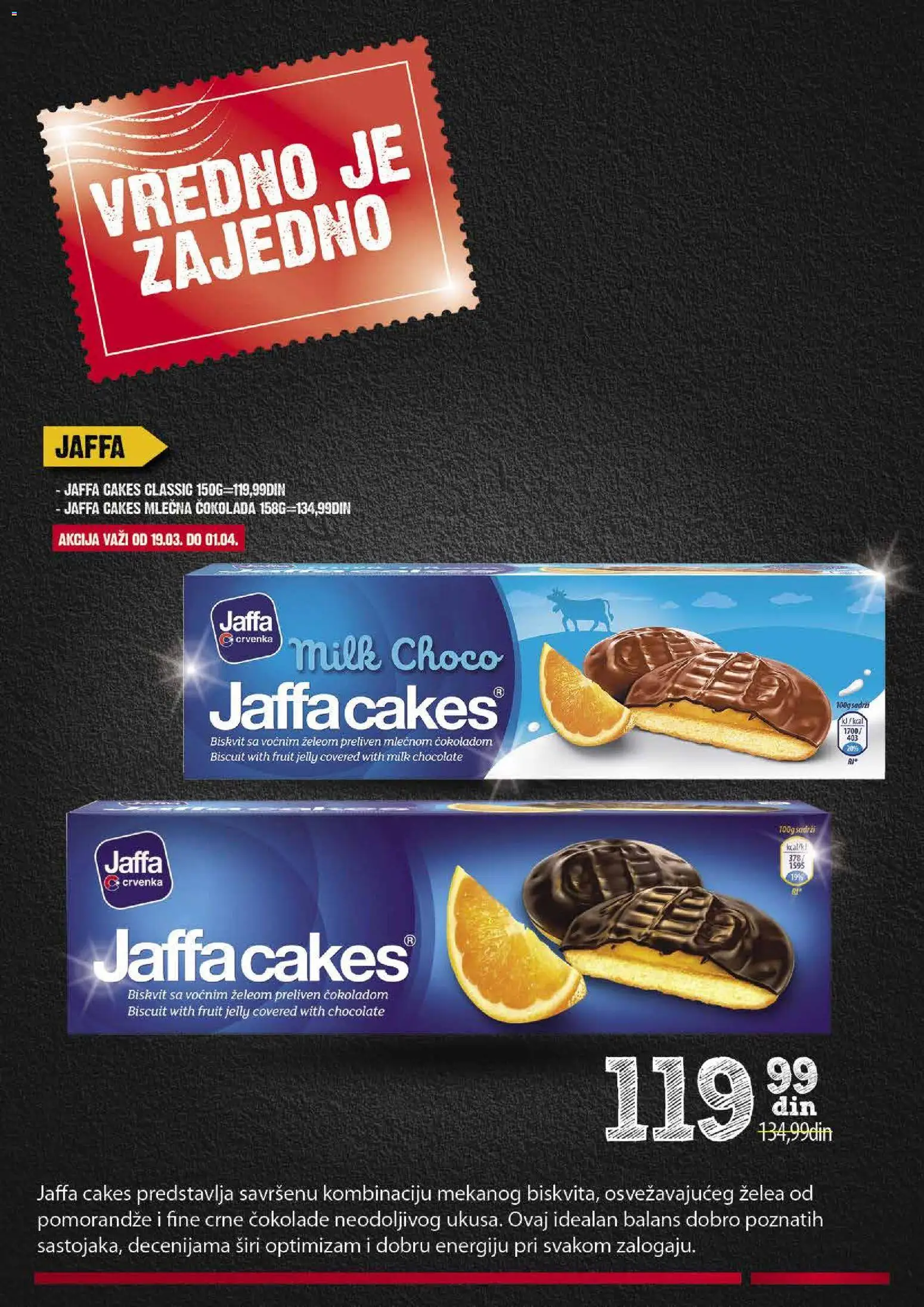 Idea katalog - važi od 19.03.2026 | Strana: 22 | Proizvode: Čokolada, Mlečna čokolada