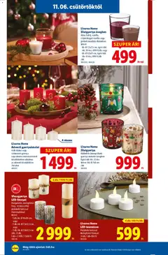 Lidl - Ünnepi dekorációs katalógus - amely érvényes a következő dátumtól: 06.11.2025 | Oldal: 10