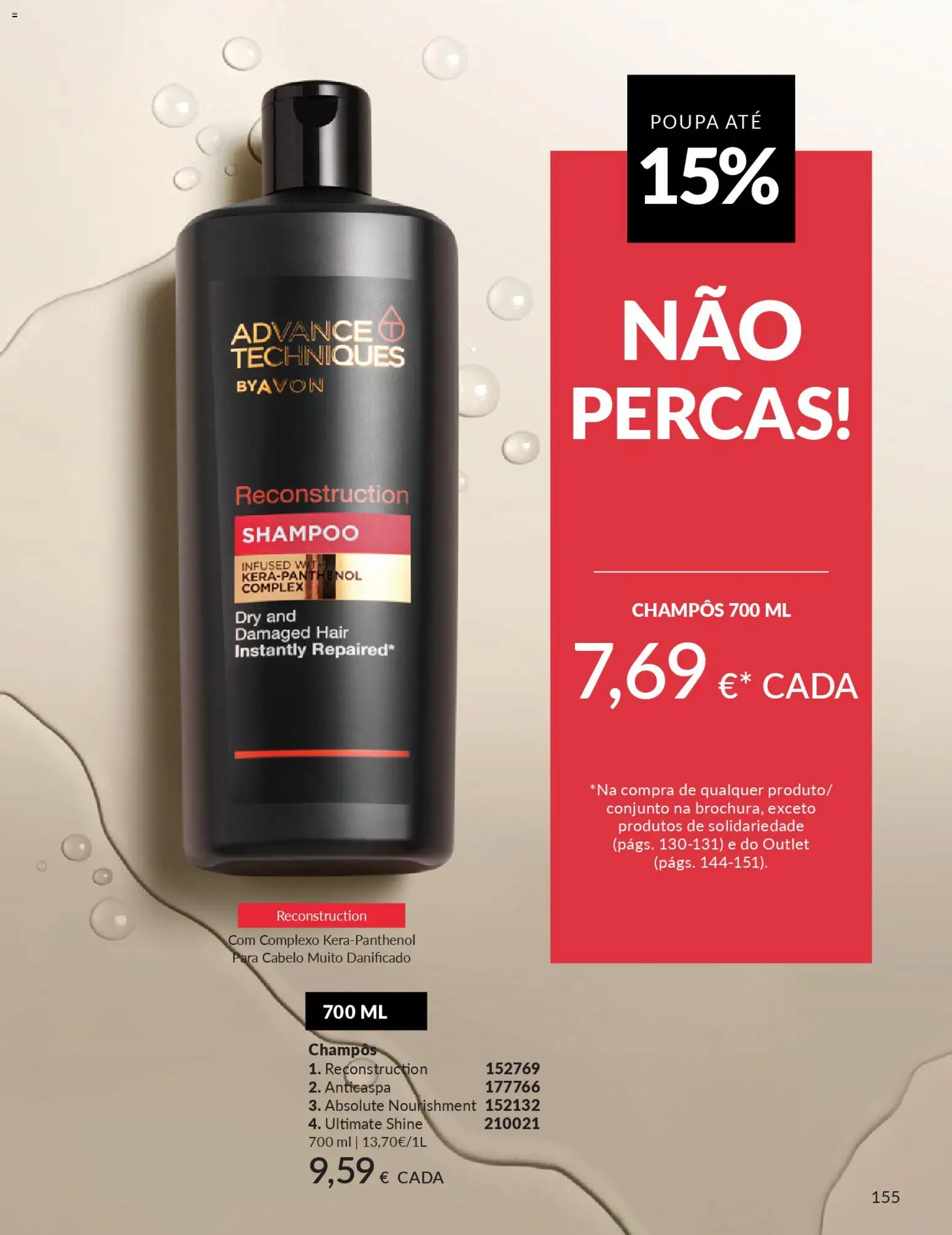 Catálogo Avon Campanha 1 │ válido de 01.01.2026 | Página: 155 | Produtos: Shampoo