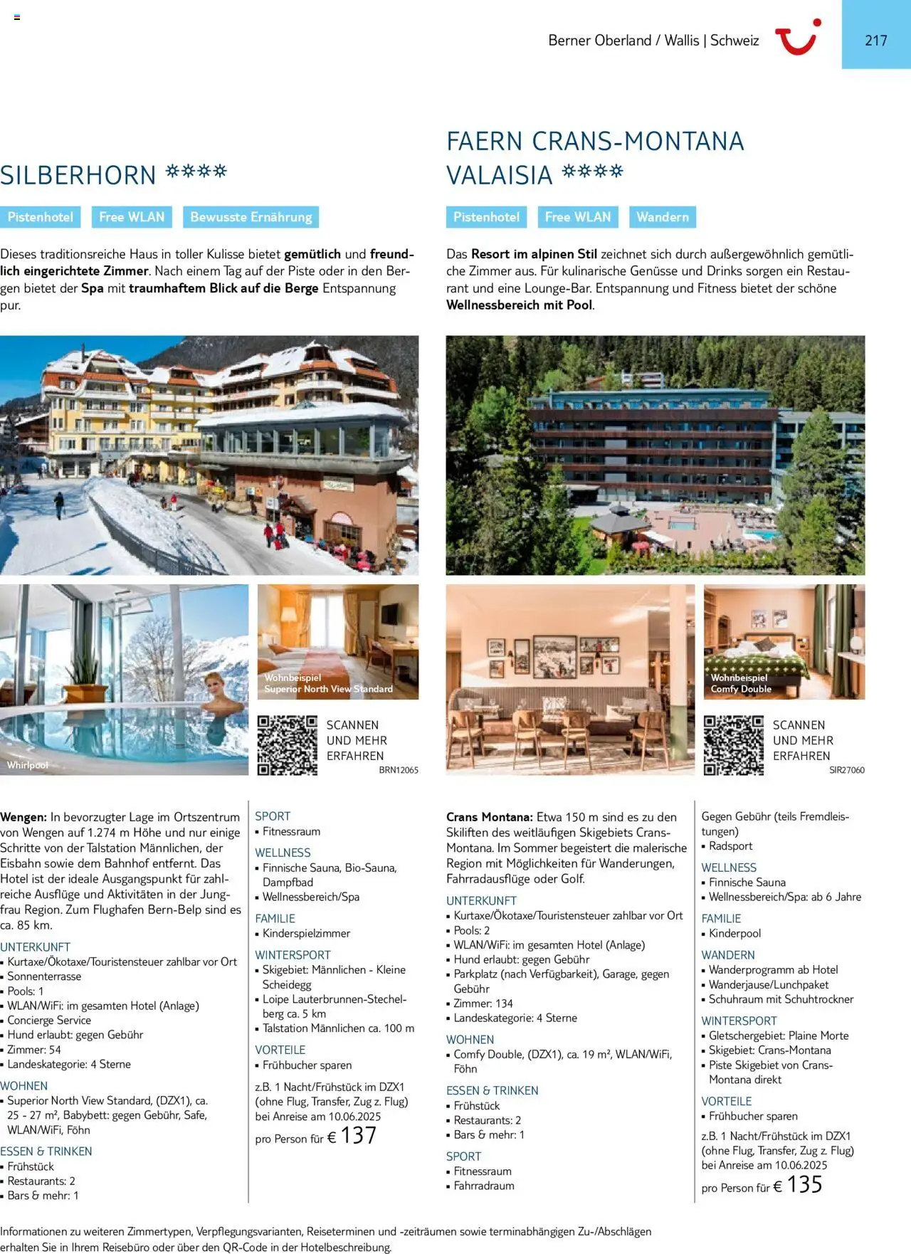 TUI Prospekt 	 – gültig ab 01.11.2024 | Seite: 217 | Produkte: Babybett, Föhn