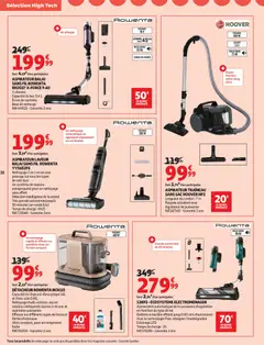 Auchan - Prévisualisation de Auchan - Bon Noël et Bonnes Affaires : Sélection hig-tech valide à partir de 02.12.2025 | Page: 38 | Produits: Base, Réservoir d'eau, Rouleau, Balai