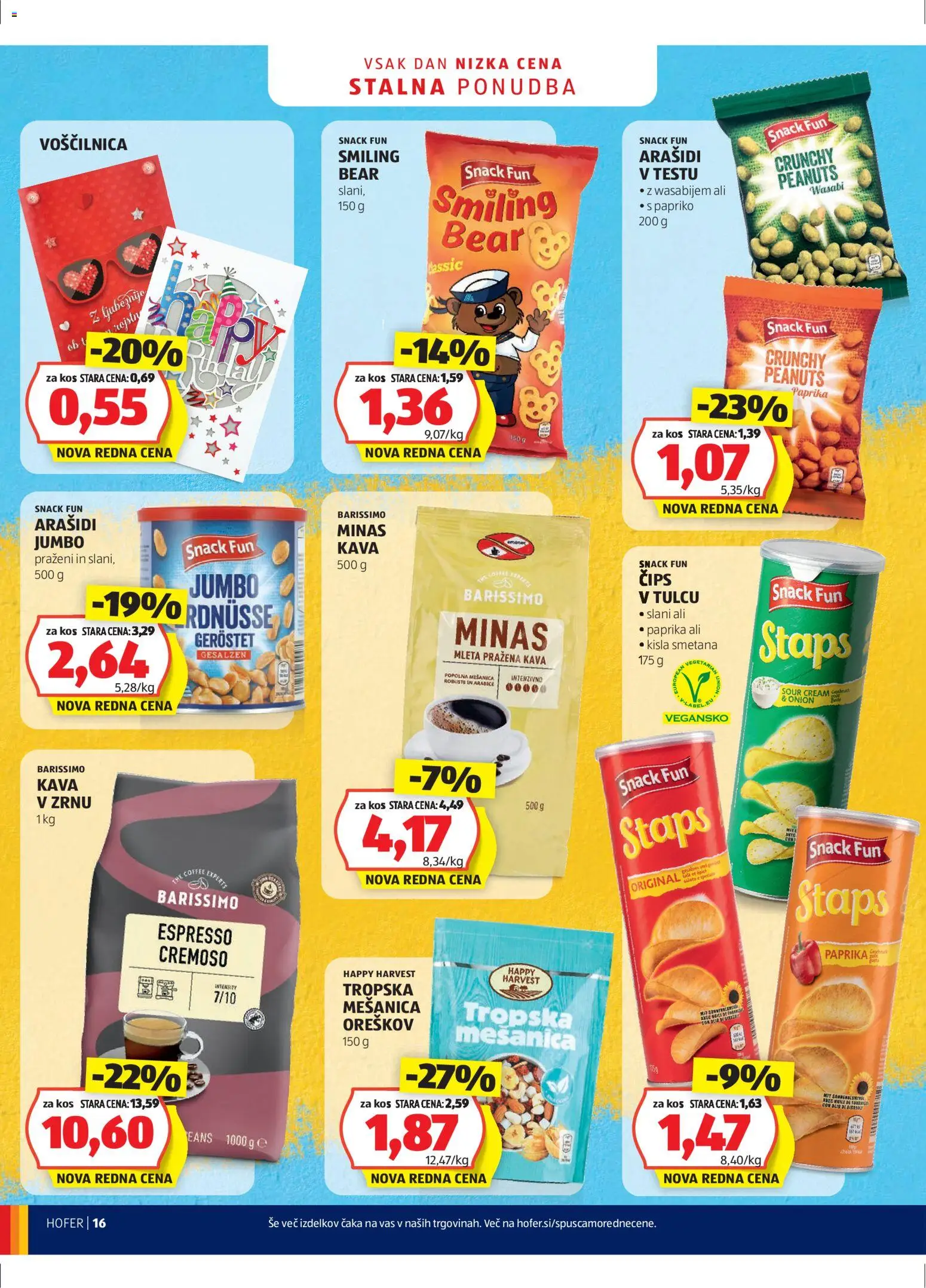 Hofer SI katalog | vrijedi od 30.12.2025 | Stranica: 16 | Proizvodi: Kava, Paprika, Čips