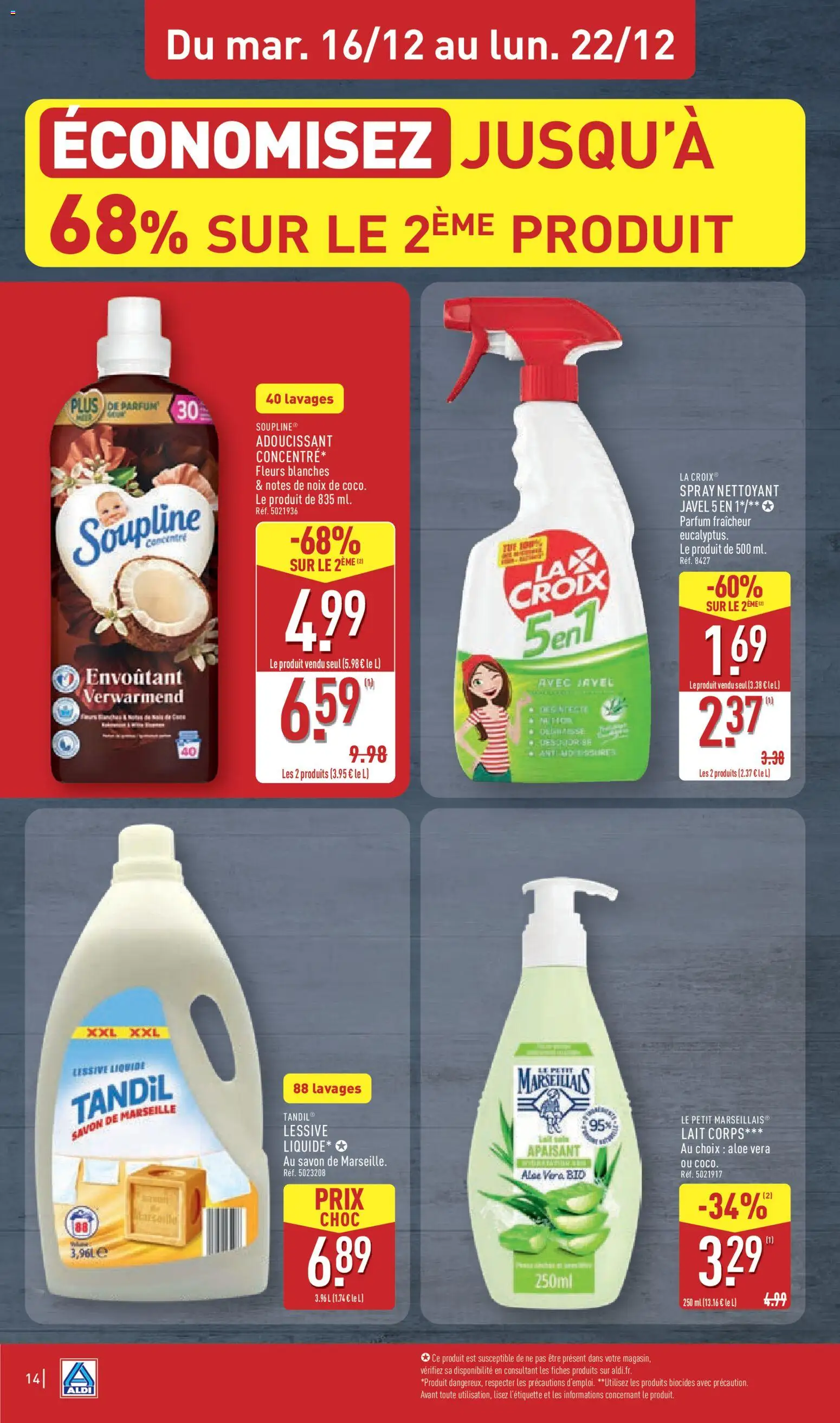 {H1} | Page: 17 | Produits: Parfum, Lessive Liquide, Adoucissant, Noix