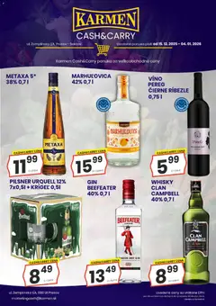 KARMEN CBA leták platný od 15.12.2025 | Strana: 1