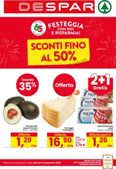 Anteprima del volantino Despar Udine catalogo valido a partire dal 04.09.2025