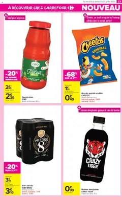  | Page: 25 | Produits: Crazy Tiger, Fromage, Bière, Biscuits