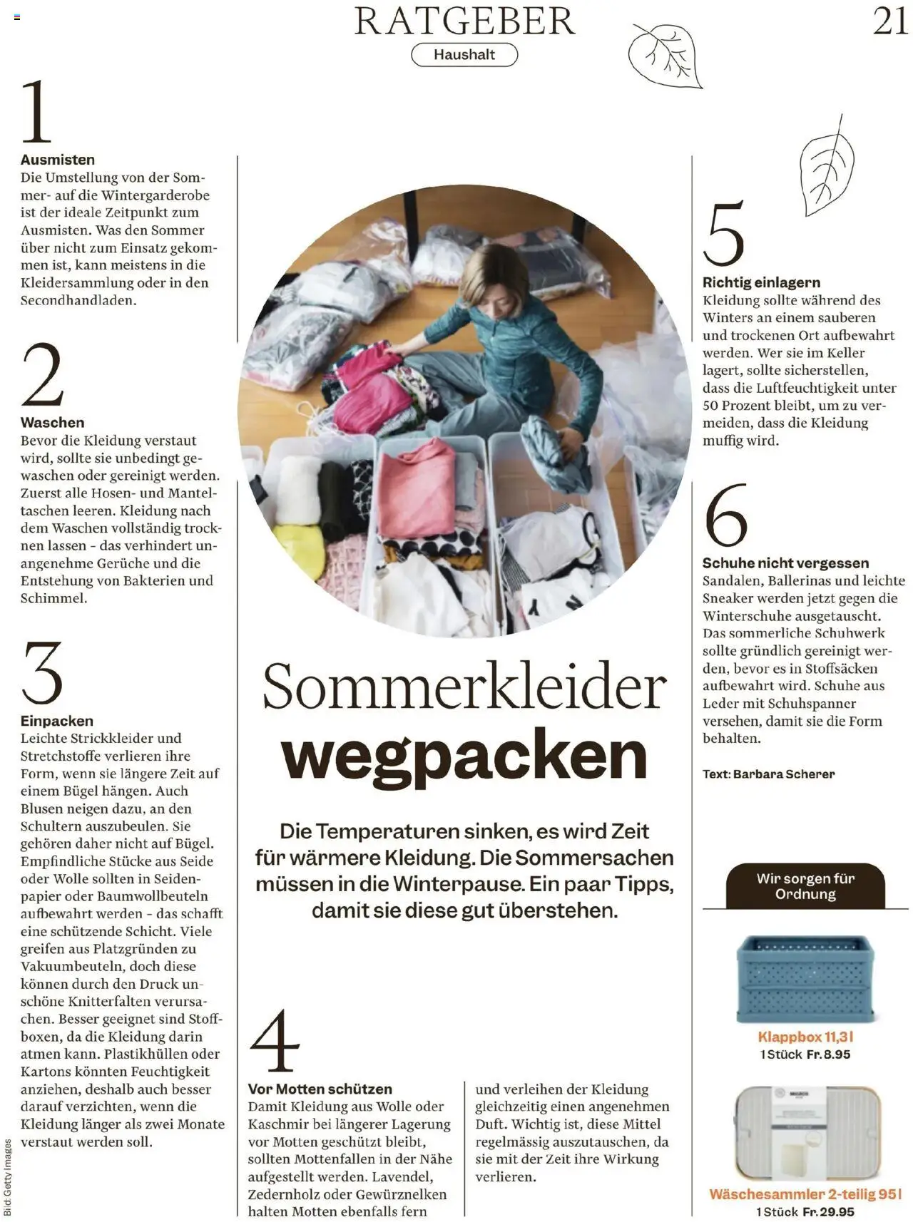 Migros Magazin – gültig ab 22.09.2025 | Seite: 21 | Produkte: Box, Mantel, Ballerinas