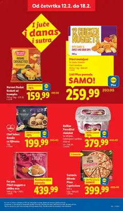 Chef Select Knedle sa šljivama, Knedle sa šljivama 1 kg - pregled Lidl kataloga - važi od 12.02.2026 | Strana: 21