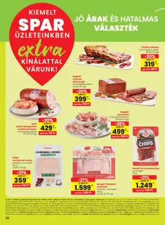Spar - Extra ajánlatok - amely érvényes a következő dátumtól: 21.08.2025