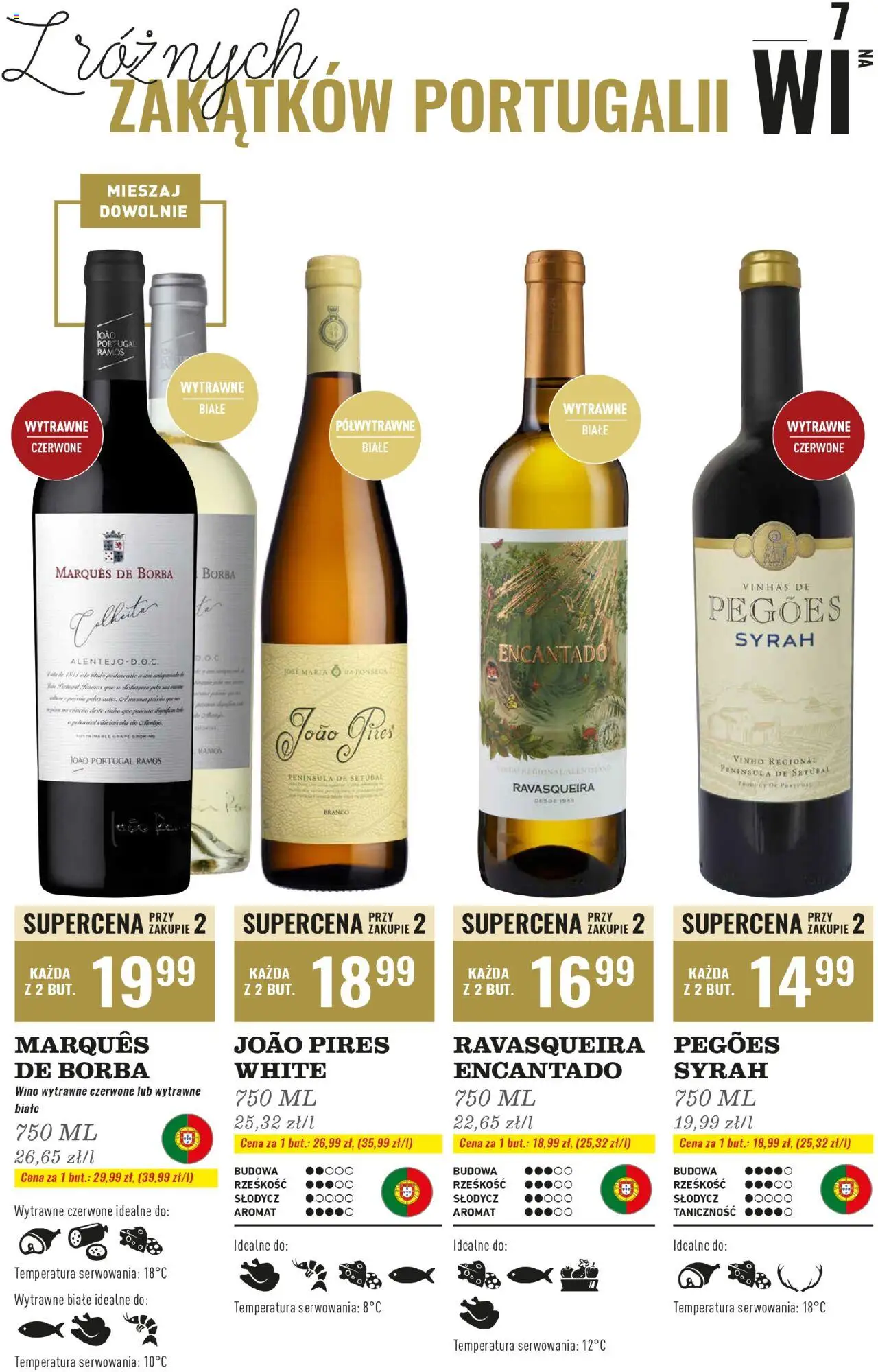Biedronka gazetka - Czas na toast od 06.10.2025 | Strona: 7 | Produkty: Wino