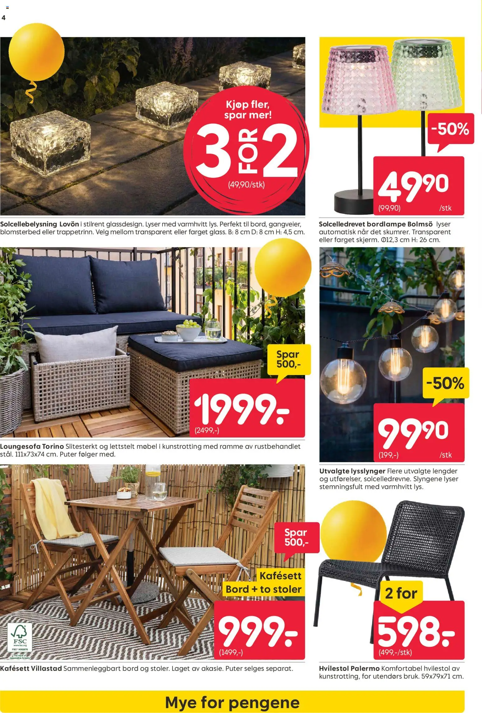 {H1} | Side: 4 | Produkter: Hvilestol, Bord, Jeux