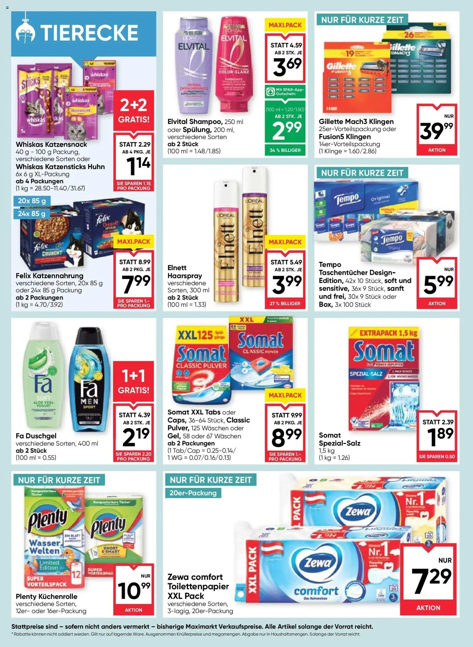 Maximarkt Ried gültig ab 18.12.2025 | Seite: 20 | Produkte: Haarspray, Duschgel