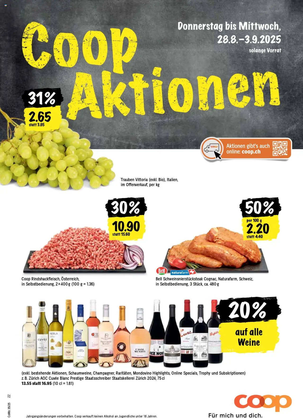 Coop Aktionen ab 28.08.2025 | Seite: 1