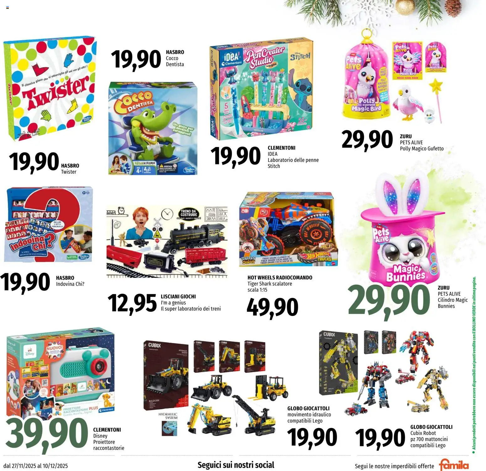 Volantino Famila del 27.11.2025 | Pagina: 27 | Prodotti: Polo, Scala, Gioco, Penne