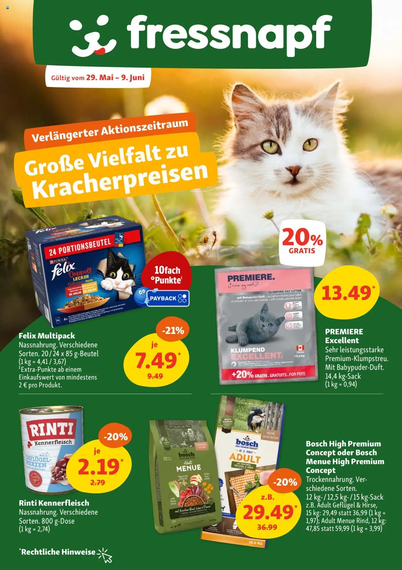 Fressnapf Aktionen ab 29.05.2025 | Seite: 1 | Produkte: Parfüm, Bosch