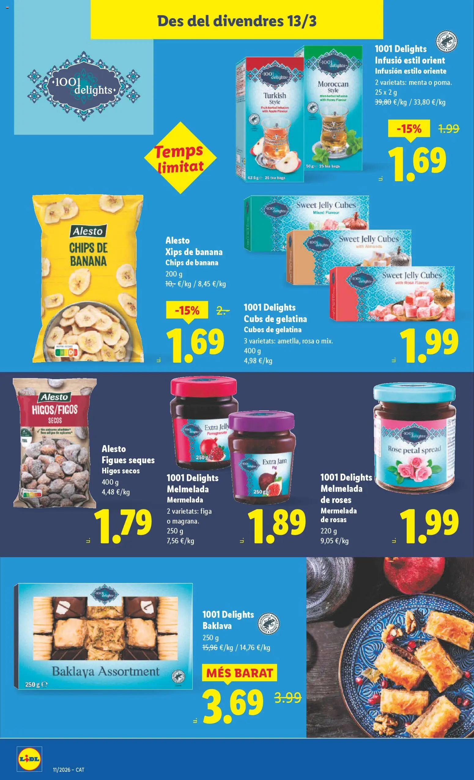 Lidl folleto │ válido desde el 09.03.2026 | Página: 34 | Productos: Gelatina, Té, Apple, Σαντιγύ
