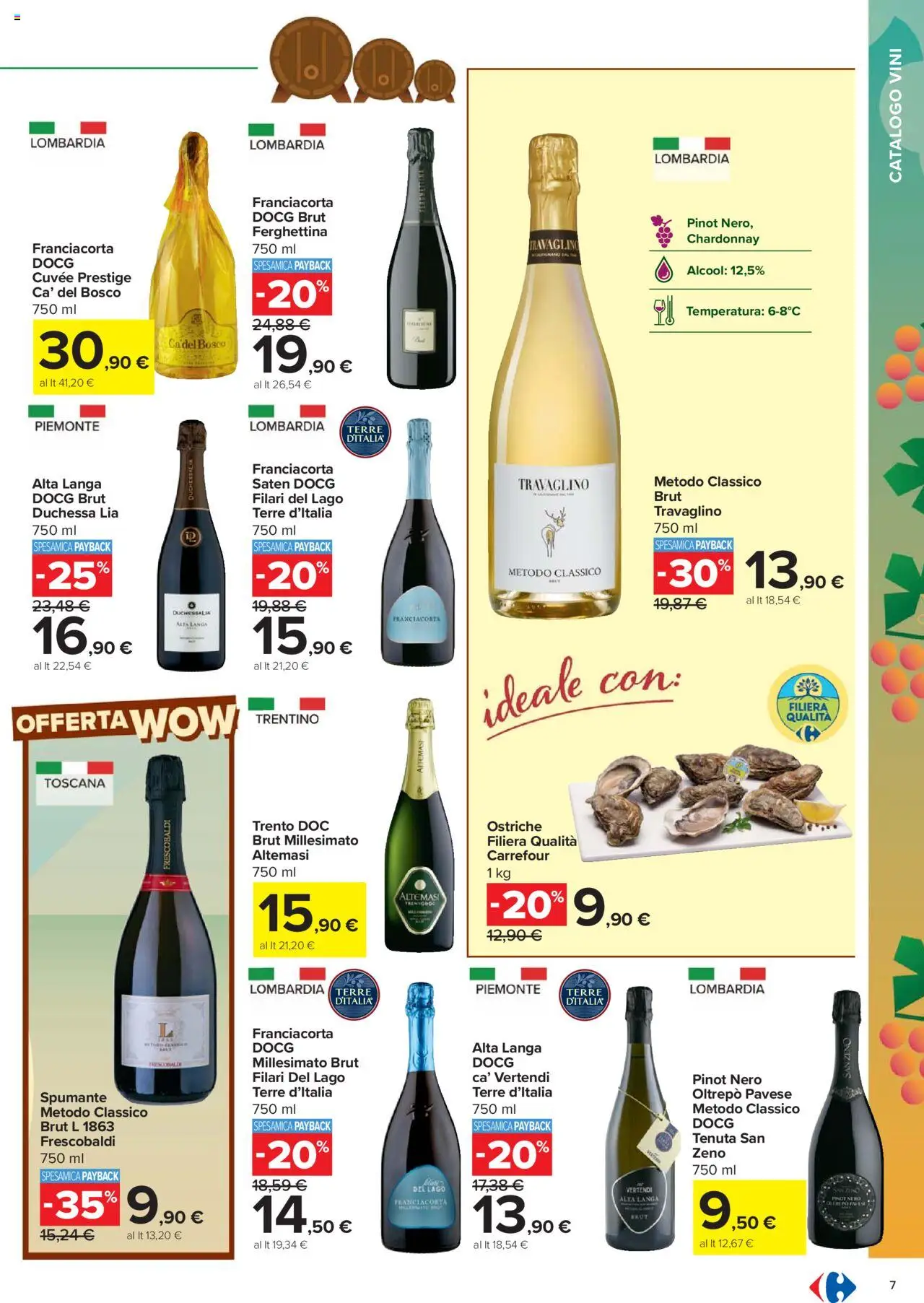Volantino Carrefour del 06.10.2025 | Pagina: 7 | Prodotti: Spumante