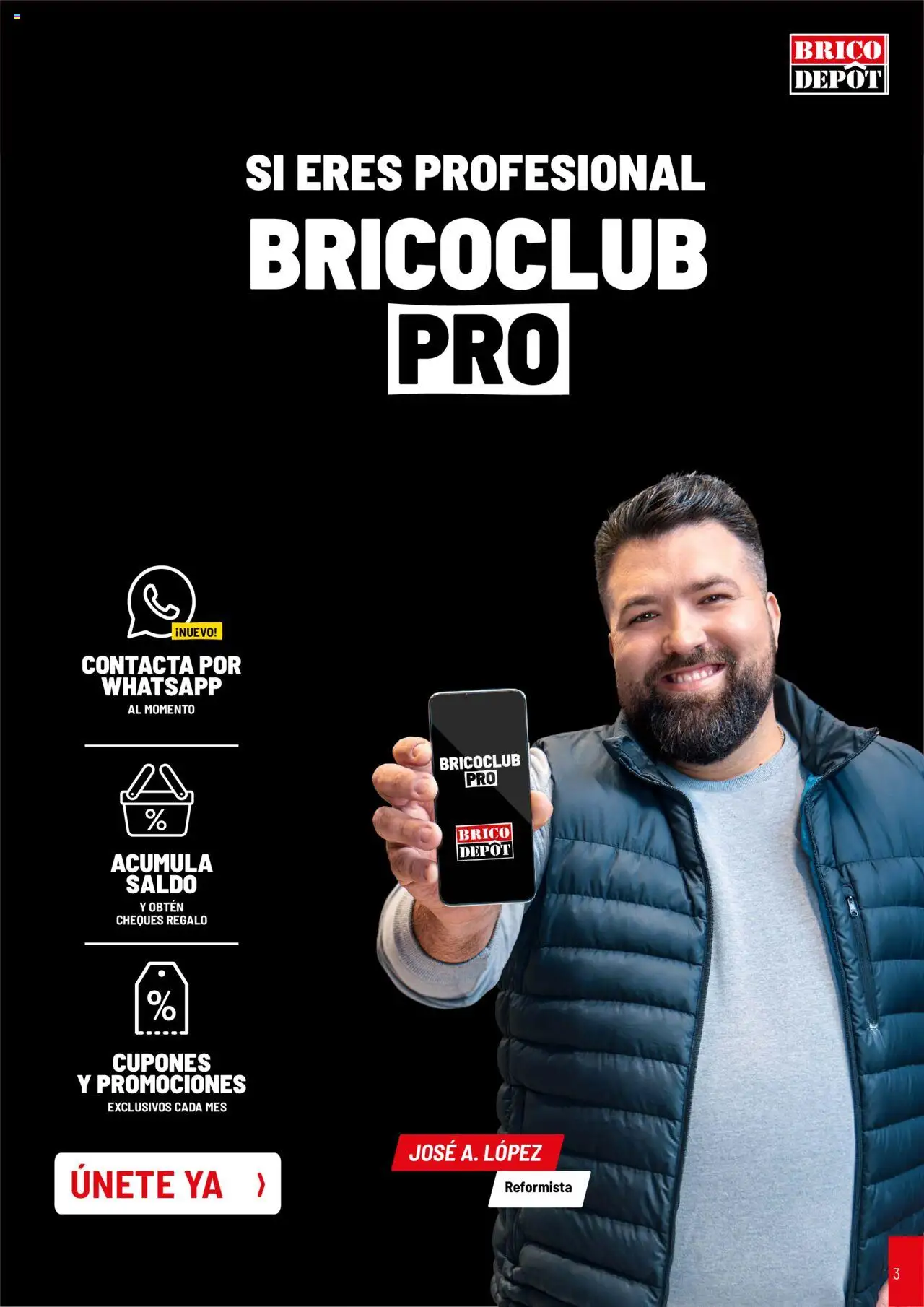 Brico Depôt Catálogo Construcción │ válido desde el 01.04.2025 | Página: 3