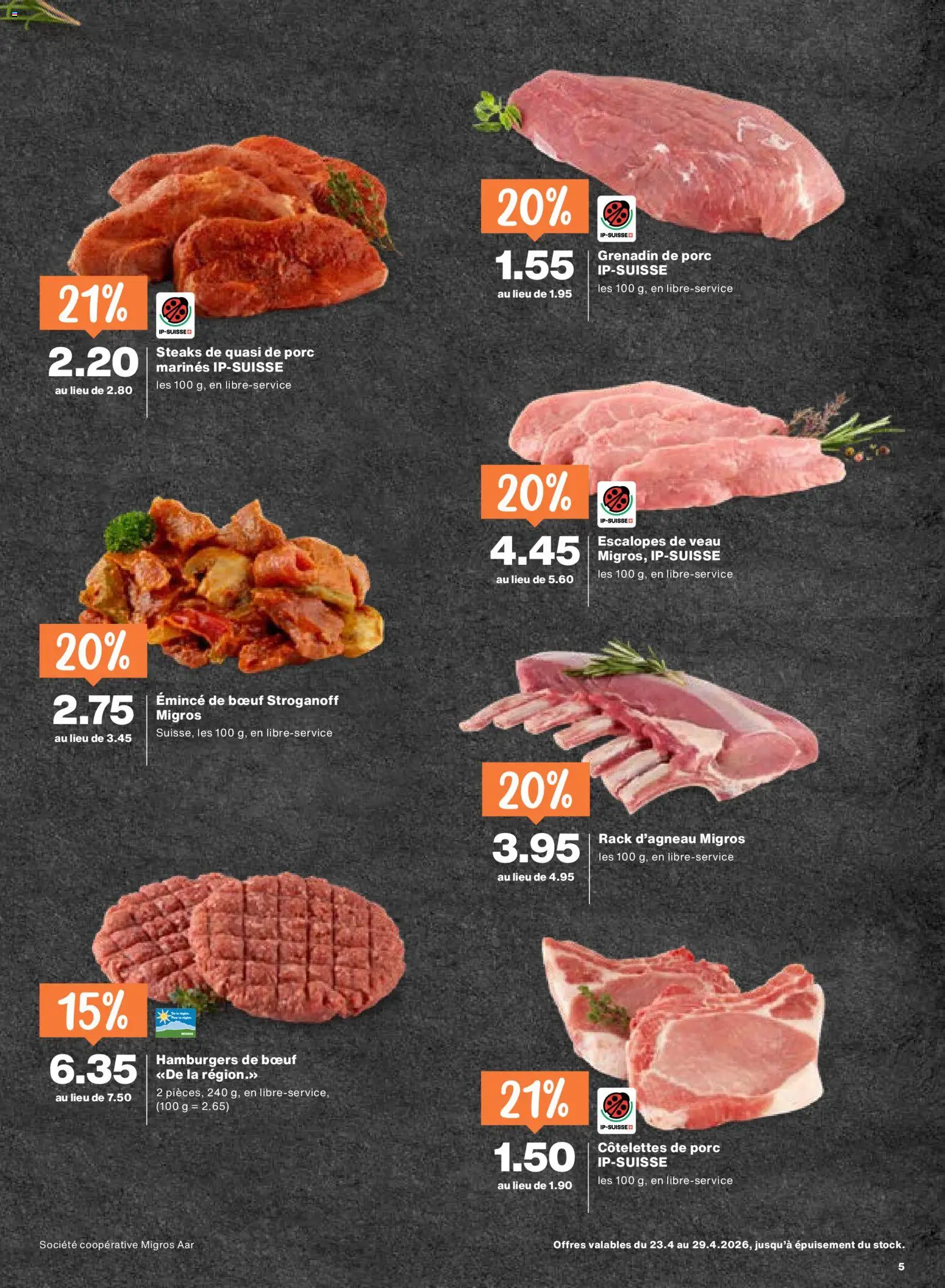 Migros aktionen FR – gültig ab 23.04.2026 | Seite: 5