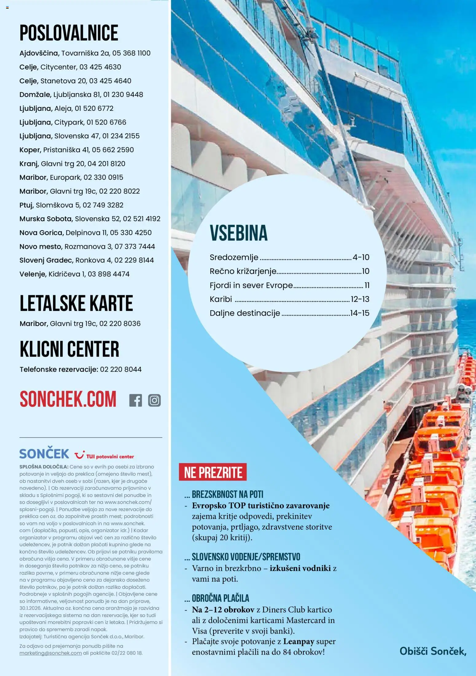 Novi Sonček katalog ponudbe – veljaven od 30.01.2026 | Stran: 2