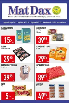 Matdax - erbjudanden - Förhandsvisning av reklamblad från butik Matdax aktuell från 09.02.2026