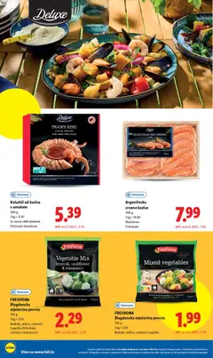 Lidl - Deluxe ponuda po povoljnoj cijeni - Pregled kataloga iz trgovine Lidl, vrijedi od 02.03.2026 | Stranica: 10 | Proizvodi: Paprika, Kozice