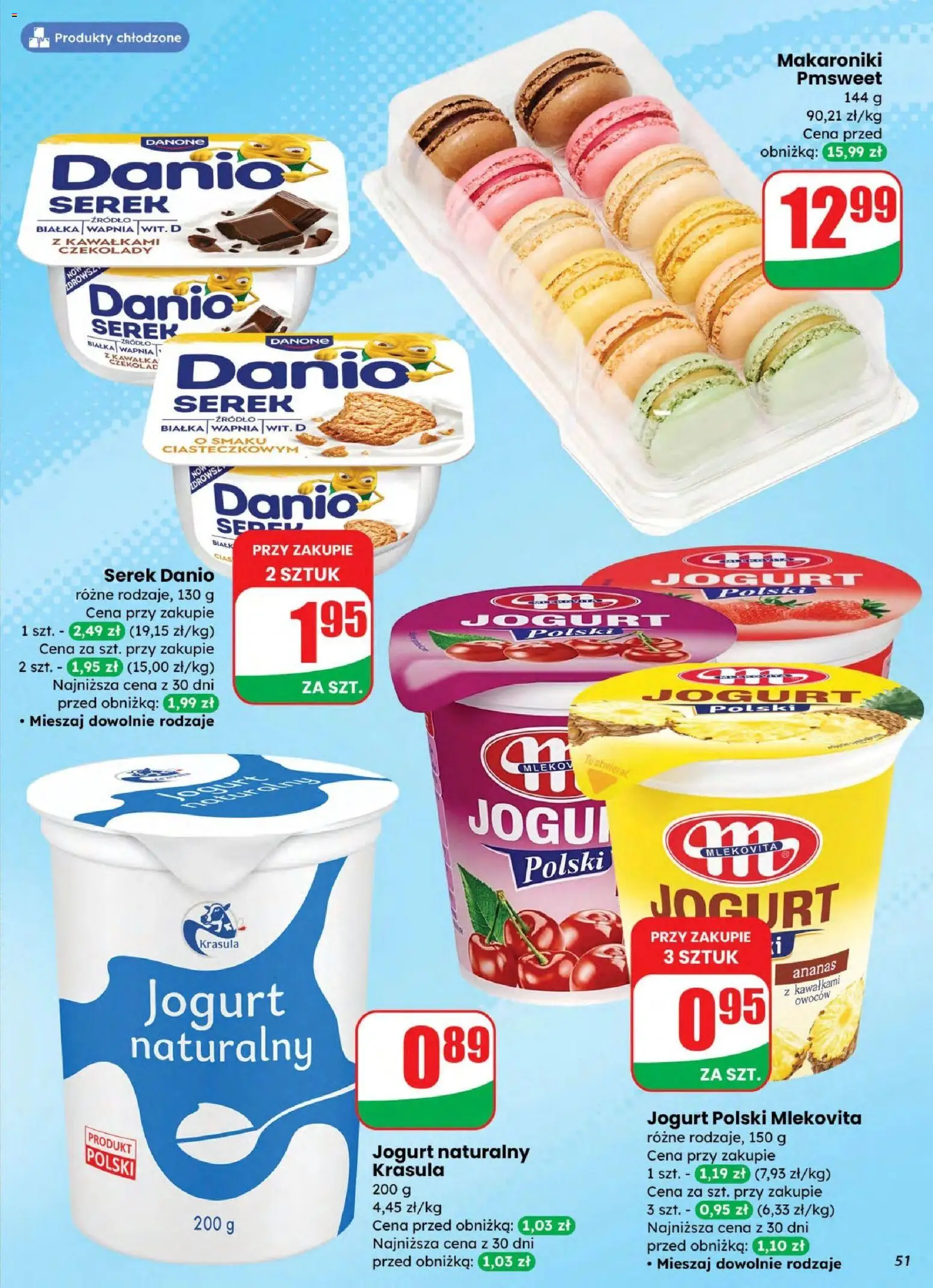 Dino gazetka od 04.03.2026 | Strona: 51 | Produkty: Serek, Jogurt naturalny, Jogurt, Ananas