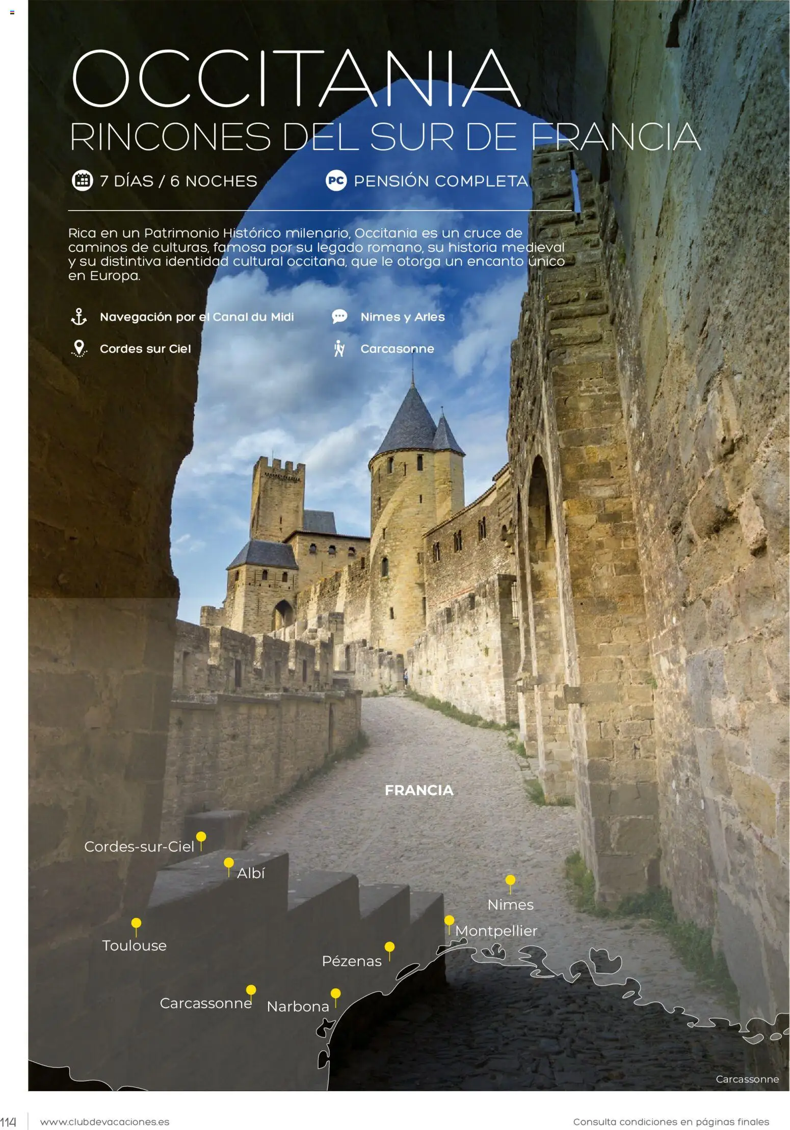 Viajes El Corte Inglés Club de Vacaciones │ válido desde el 01.02.2026 | Página: 114 | Productos: Navegación