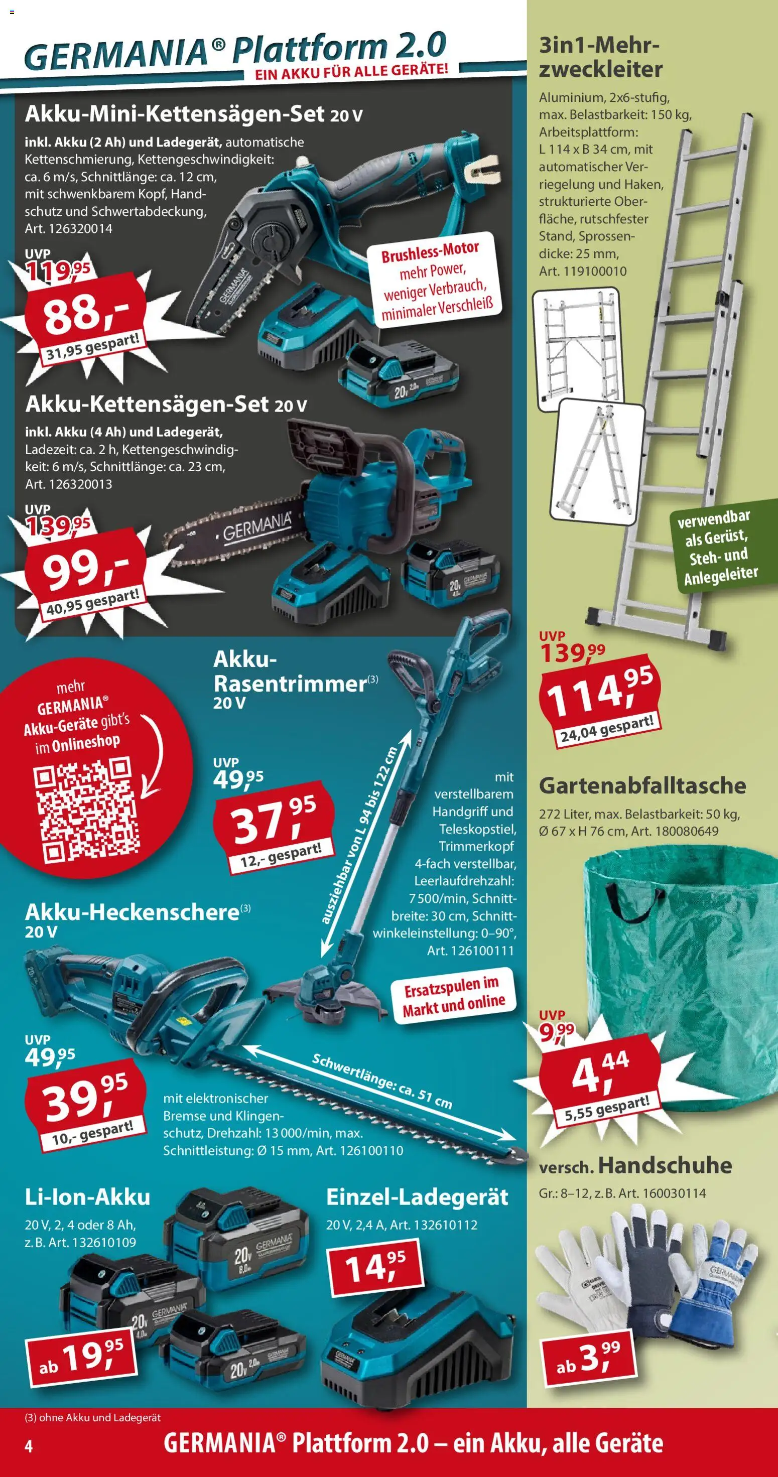 Sonderpreis Baumarkt Prospekt 	 – gültig ab 07.03.2026 | Seite: 4 | Produkte: Handschuhe, Ladegerät