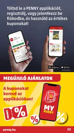 PENNY akciós újság - amely érvényes a következő dátumtól: 16.04.2026 | Oldal: 26