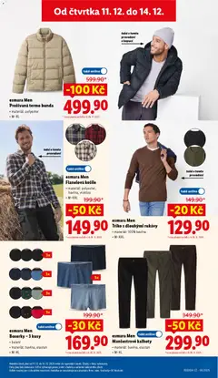 Náhled letáku esmara Men, Boxerky - 3 kusy, balení, materiál: bavlna, elastan, M-XL od 11.12.2025 | Strana: 39