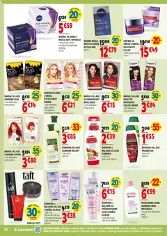 E.leclerc katalog akcije – veljaven od 04.02.2026 | Stran: 32 | Izdelki: Kos, Sampon, Krema, Voda