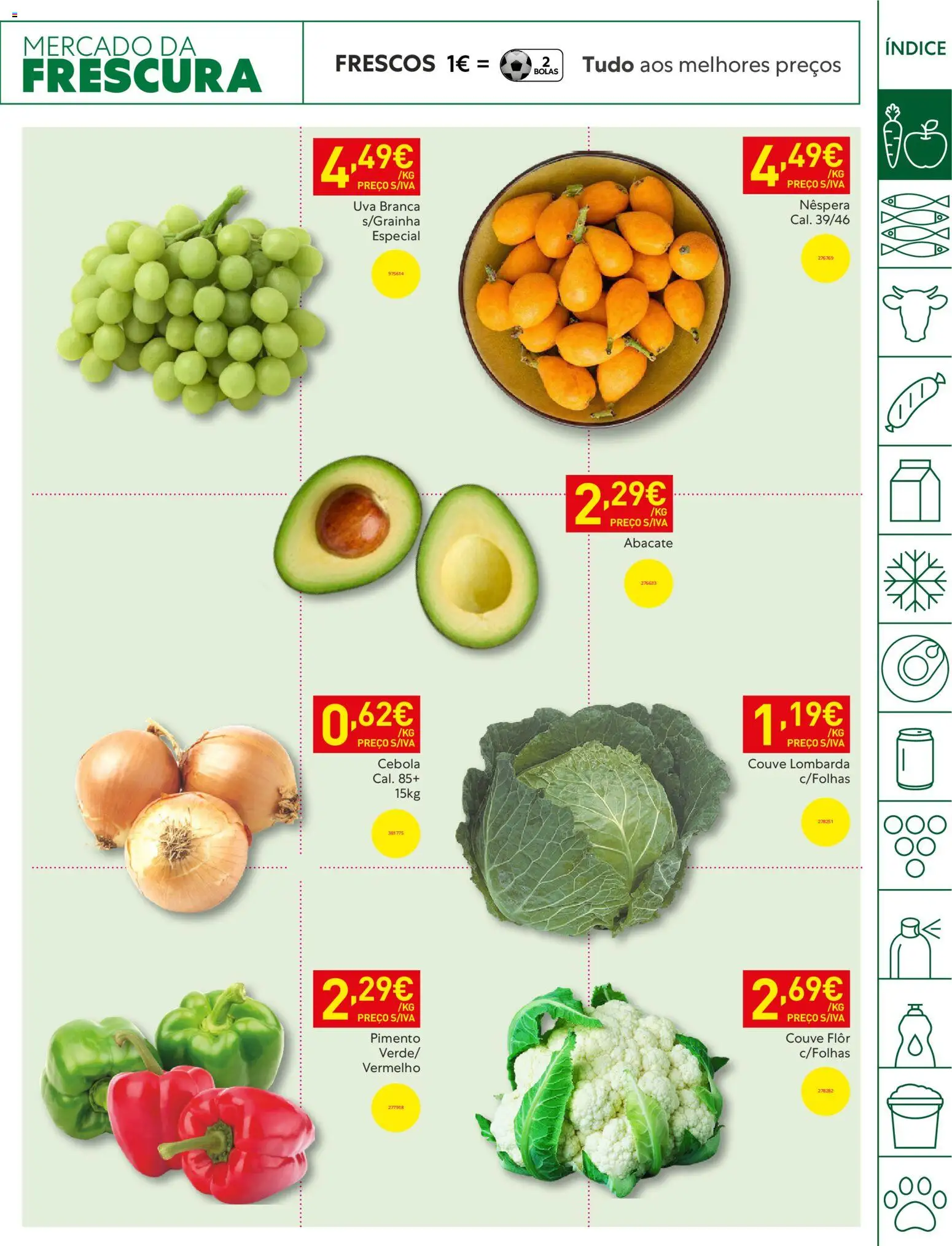 Recheio - Bons Negócios Madeira │ válido de 14.04.2026 | Página: 3 | Produtos: Cebola, Abacate, Couve