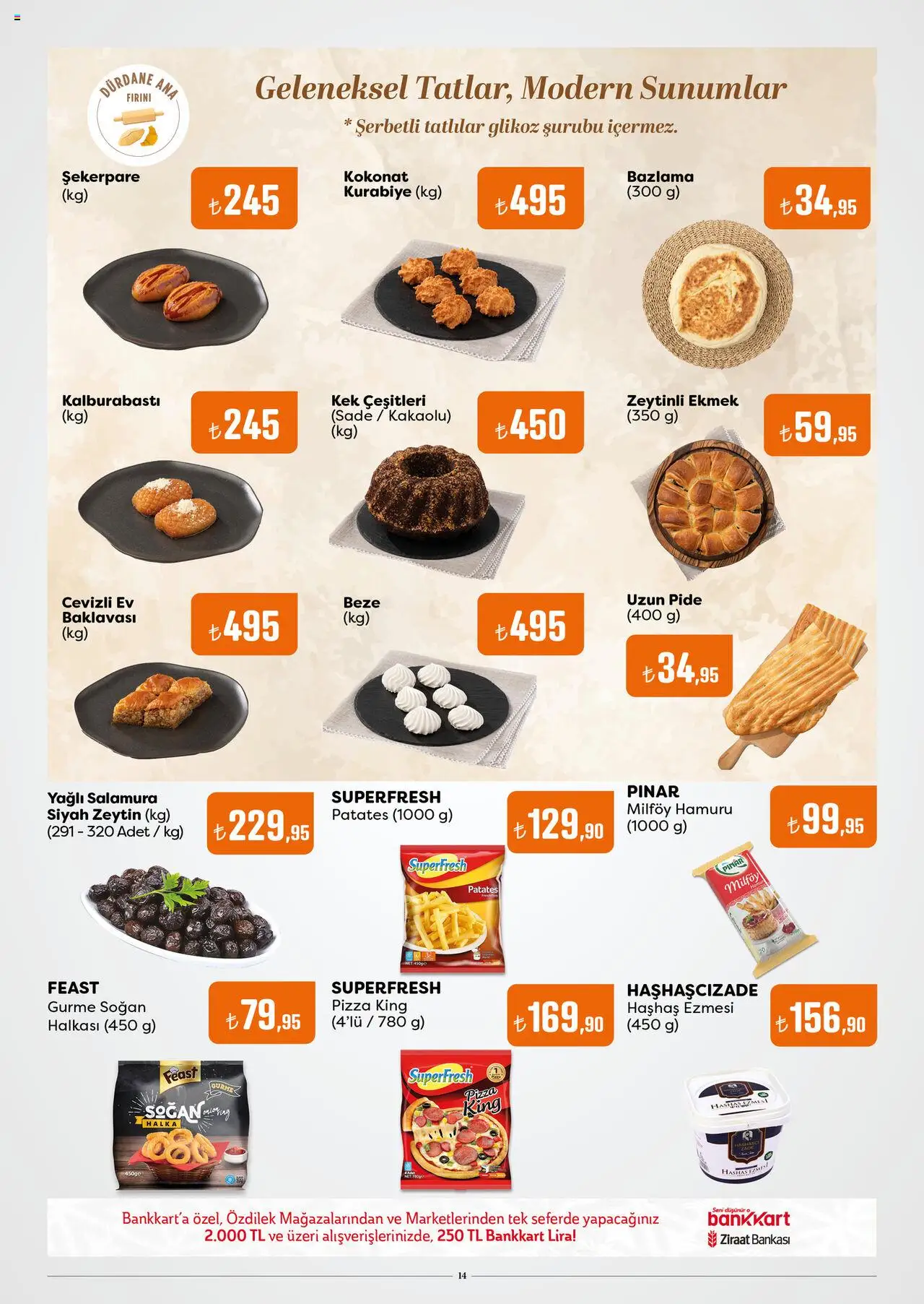 Özdilek Katalog - 24.09.2025 tarihinden itibaren geçerlidir | Sayfa: 14 | Ürünler: Kurabiye, Patates, Soğan, Zeytin
