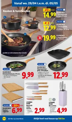 Lidl Folder week 18 - Voorbeeld van een folder van Lidl, geldig van 27.04.2026 | Pagina: 22 | Producten: Grill, Pot, Pan