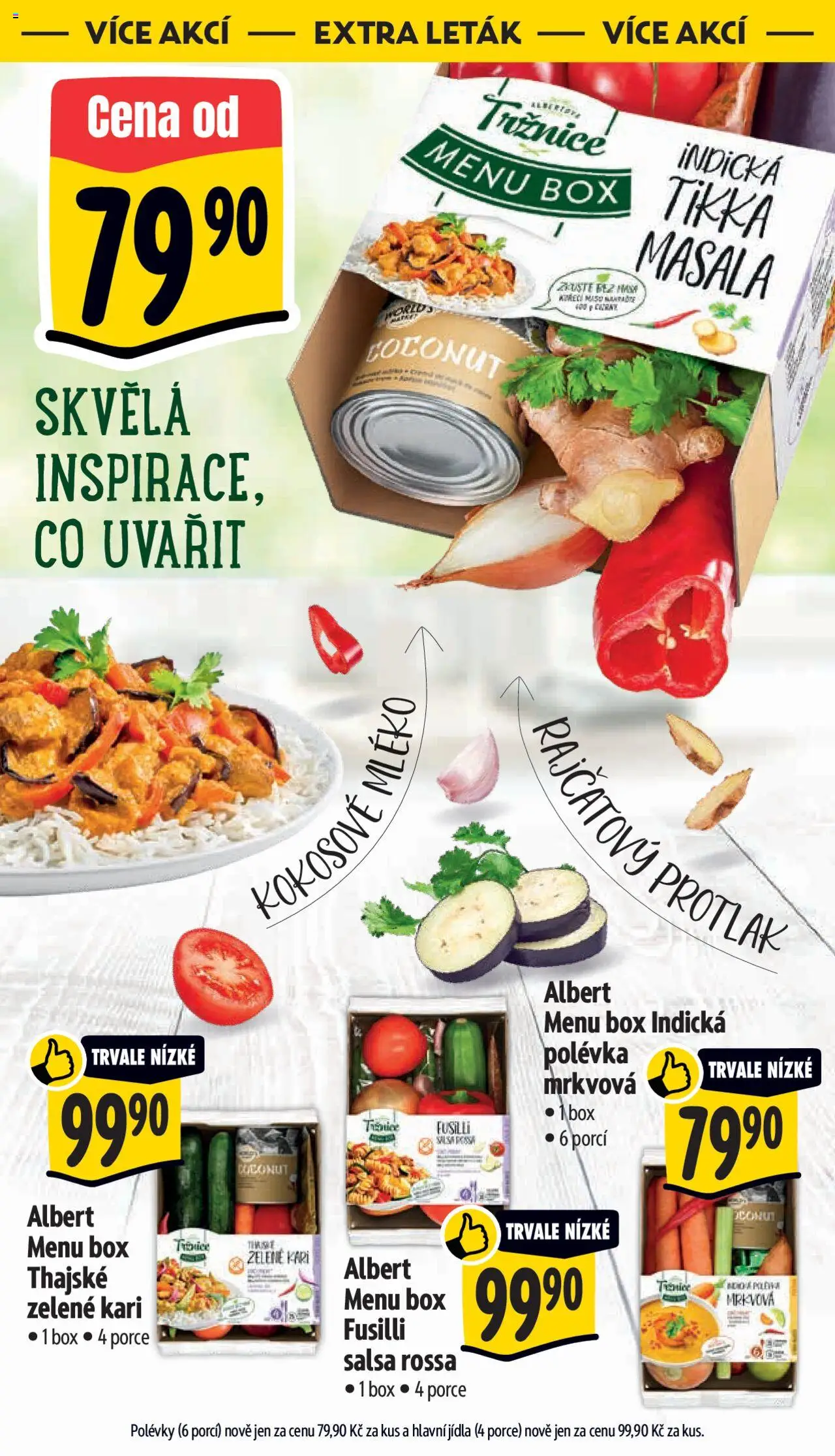 Albert leták - Supermarket od 13.08.2025 | Strana: 36 | Produkty: Rajčatový protlak, Kokosové mléko, Box, Mléko