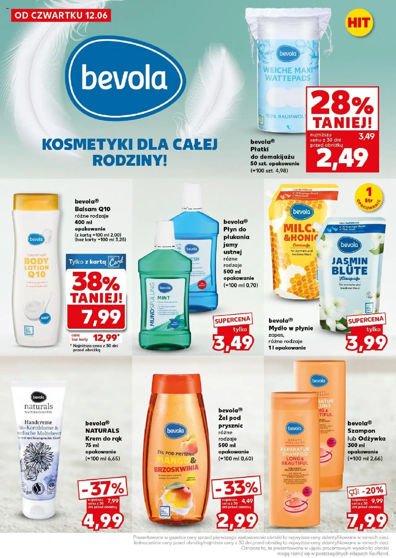Kaufland gazetka - Super Sobota od 14.06.2025 | Strona: 28 | Produkty: Odżywka, Płatki, Mydło, Krem