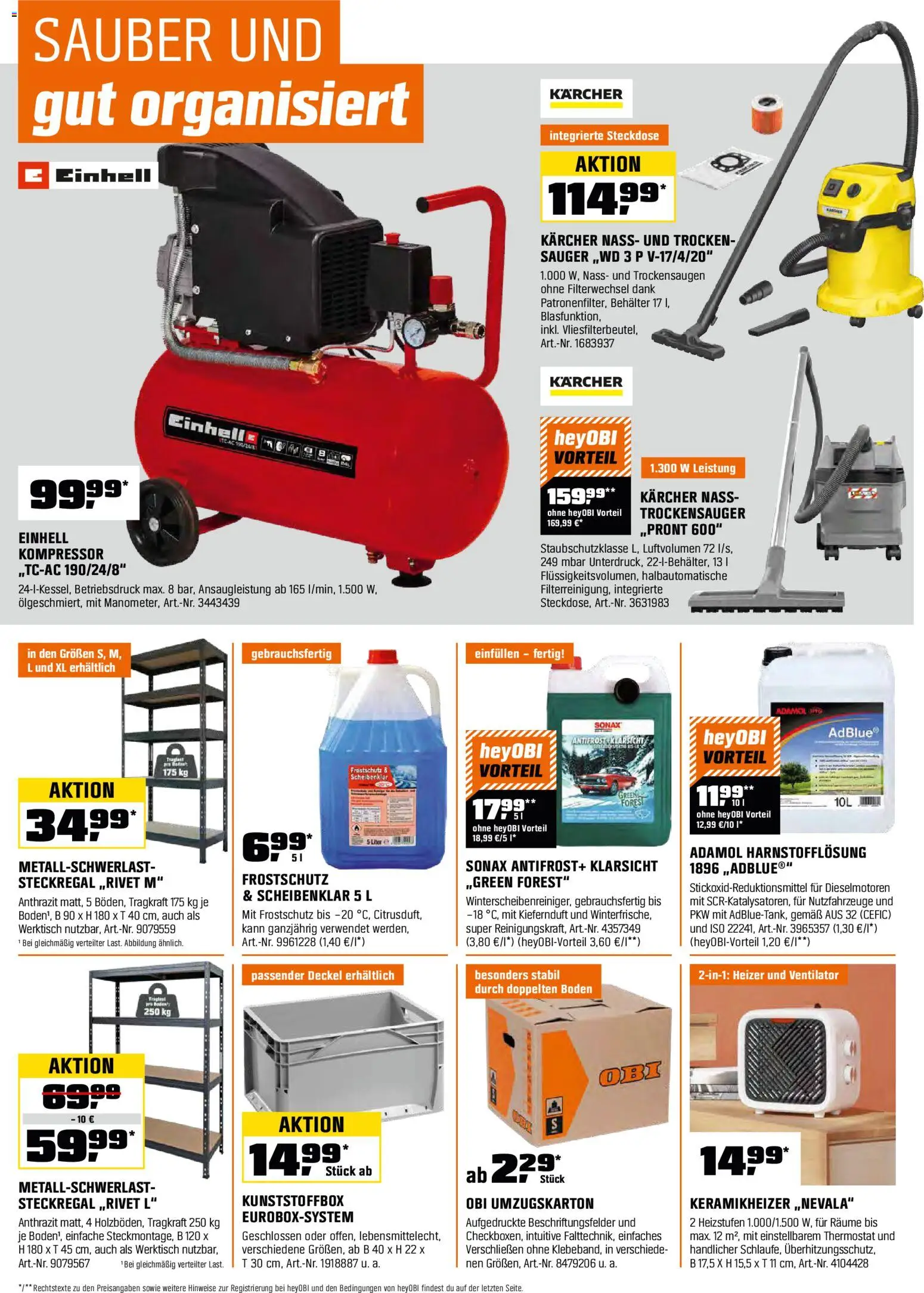 OBI -Dein Weihnachten Machbar Mit Obi gültig ab 14.11.2025 | Seite: 20 | Produkte: Ventilator, Steckdose