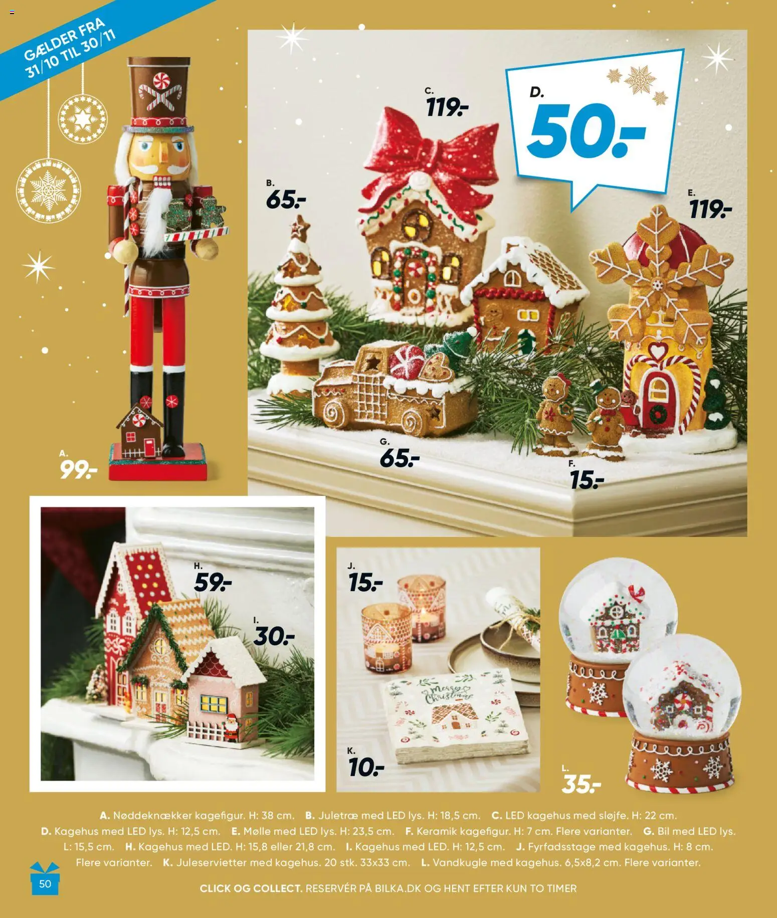 Bilka tilbudsavis – gyldig fra 01.11.2025 | Side: 50