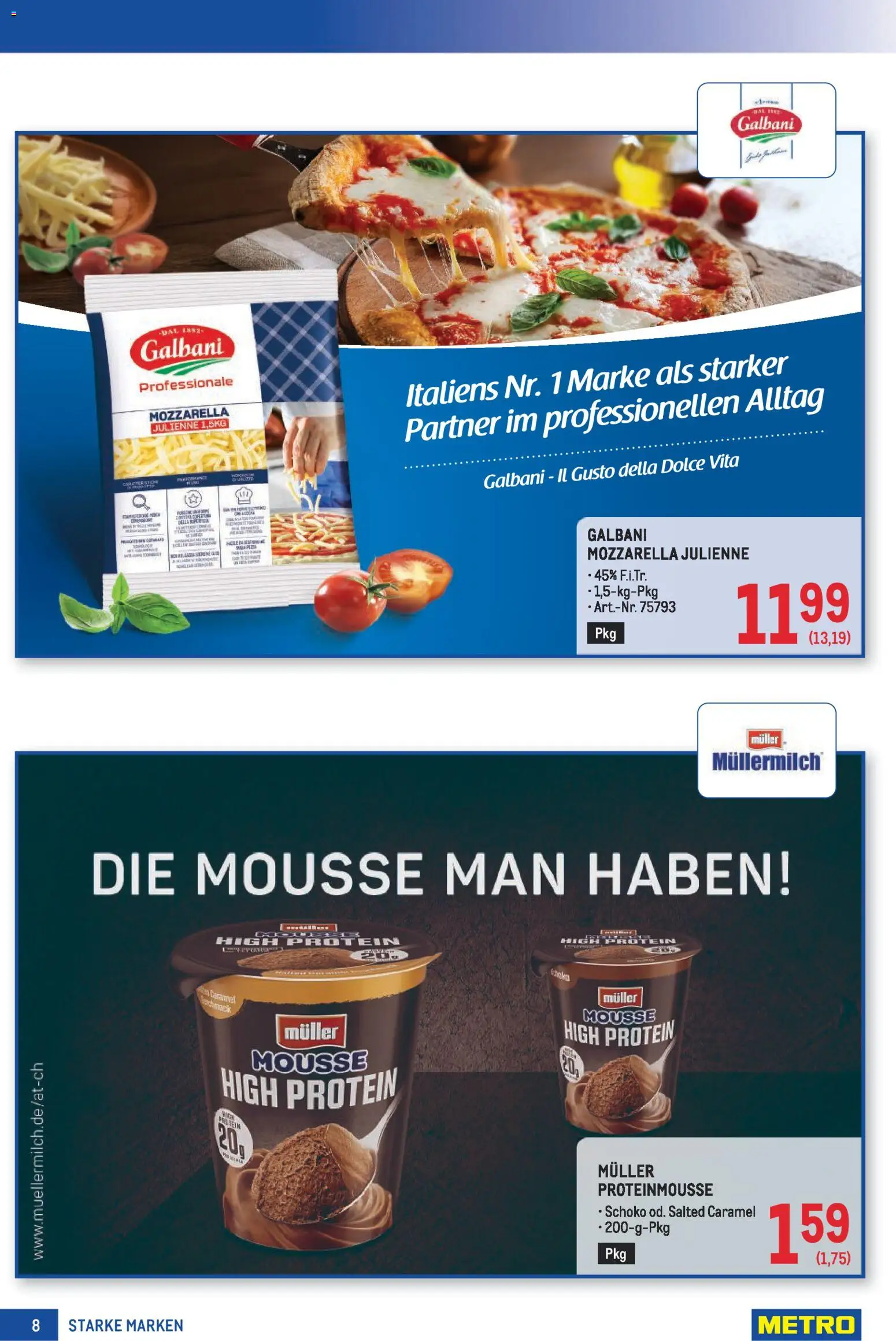 Metro Starke Marken gültig ab 22.01.2026 | Seite: 8