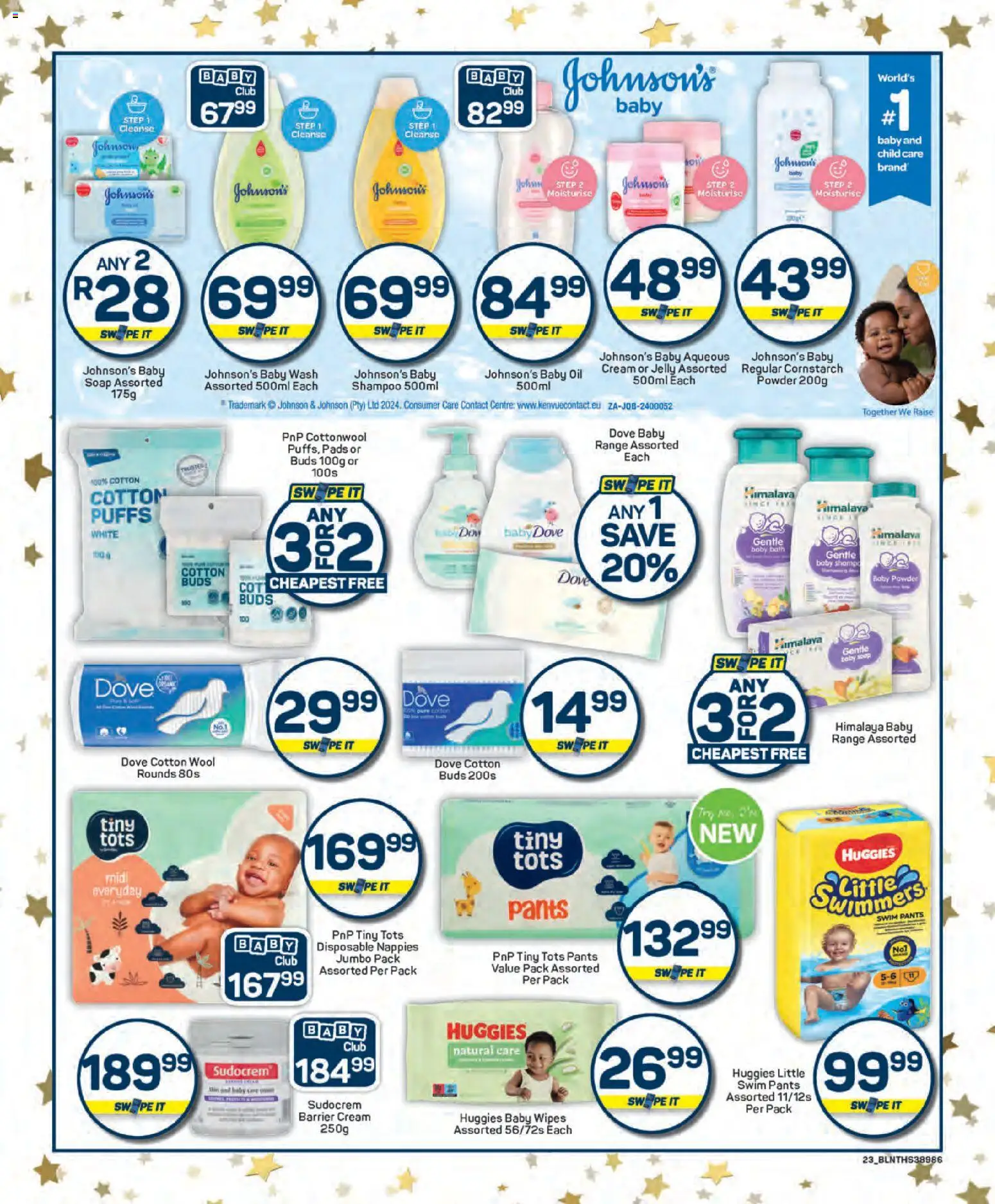 New Pick n Pay catalogue – valid from 25.11.2025 | Page: 23 | Products: Bath, Shampoo, Soap, Nappies